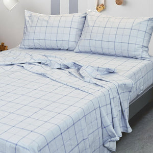 Twin Sheet Set – 3-Pcs Cotton Sheets Set - Deep Pocket Fitted Sheet, Light Nutmeg