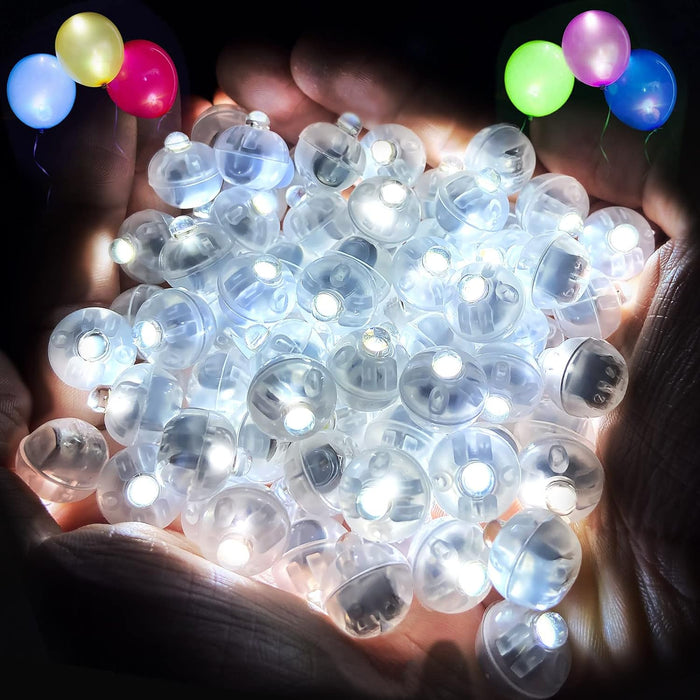 100PCs Mini Led Lights, Led Balloons Light up Balloons for Party Decorations
