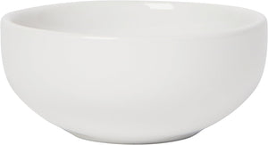 White Ceramic Pinch Bowl Set, Soy Sauce Dish, Set of 6, 2 oz