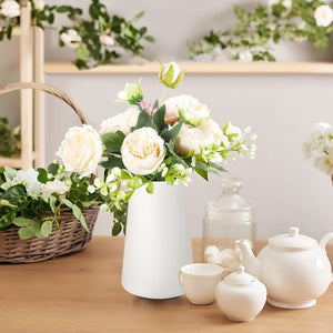 3 Pcs Ceramic Vase Simple Vase for Flowers Plants Table Shelf Home Decor