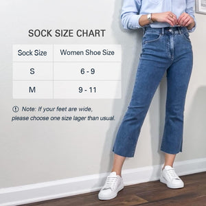 Womens No Show Socks 4 Pairs Ondo Low Cut Non-Slip Socks Invisible Cotton Liner Socks (White, Size 9-11)